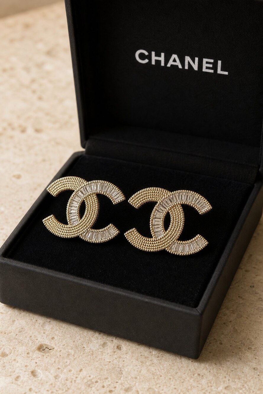 CHANEL Classic Parisian Earrings Style 29 | New with Box - Picture 4 of 9